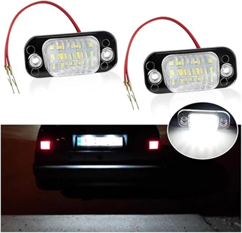 Wivplex 2Pcs Error Free White License Plate Lights - Image 2