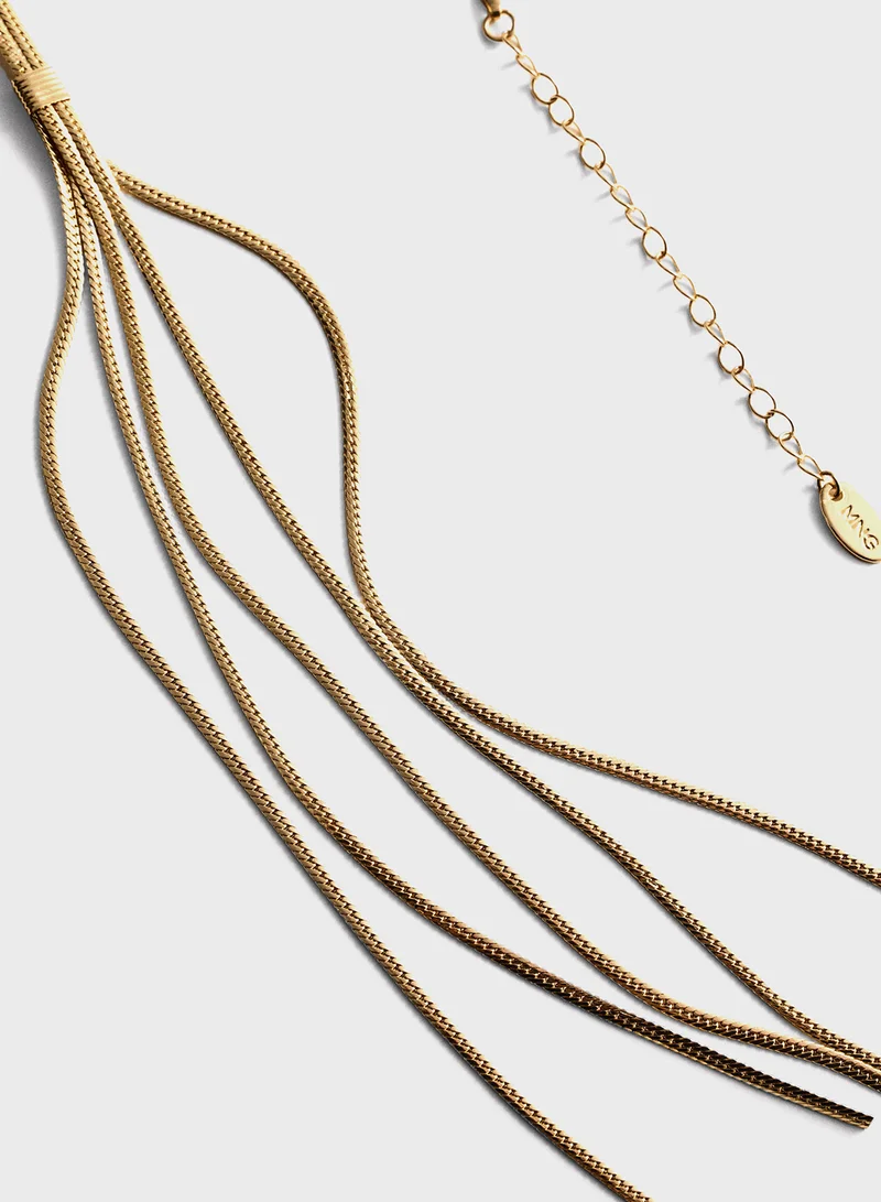 MANGO Long Chain Necklace