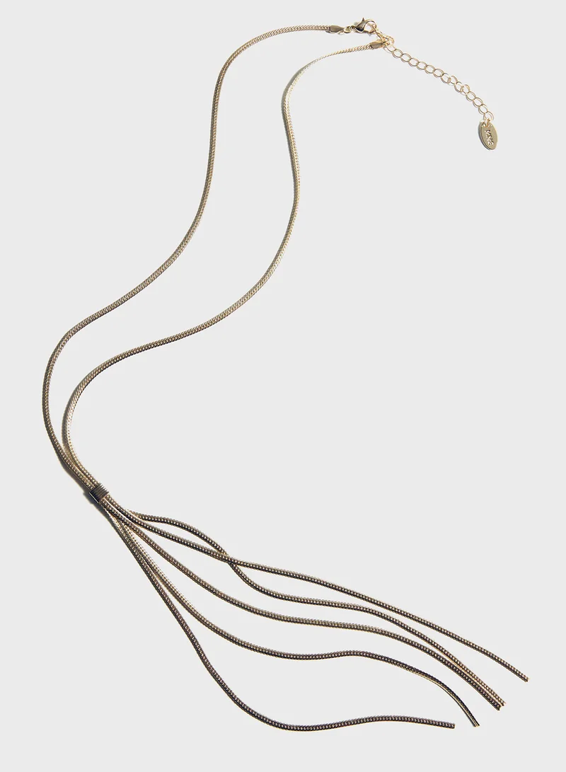 MANGO Long Chain Necklace