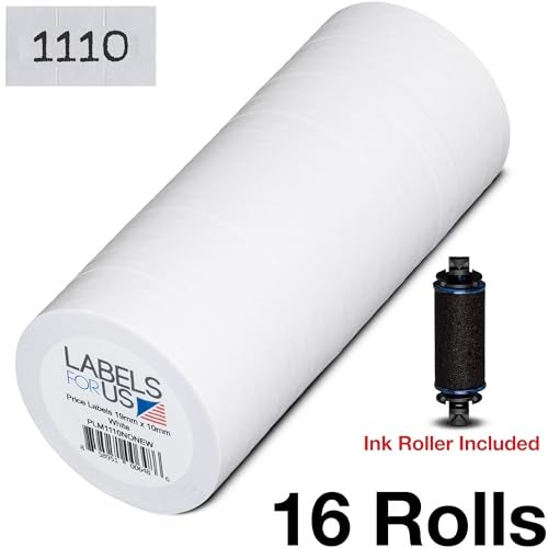 Labels for Us Monarch 1110 Compatible Labels - White - 17,000 Labels - 16 Rolls - Labels for Us - Image 2