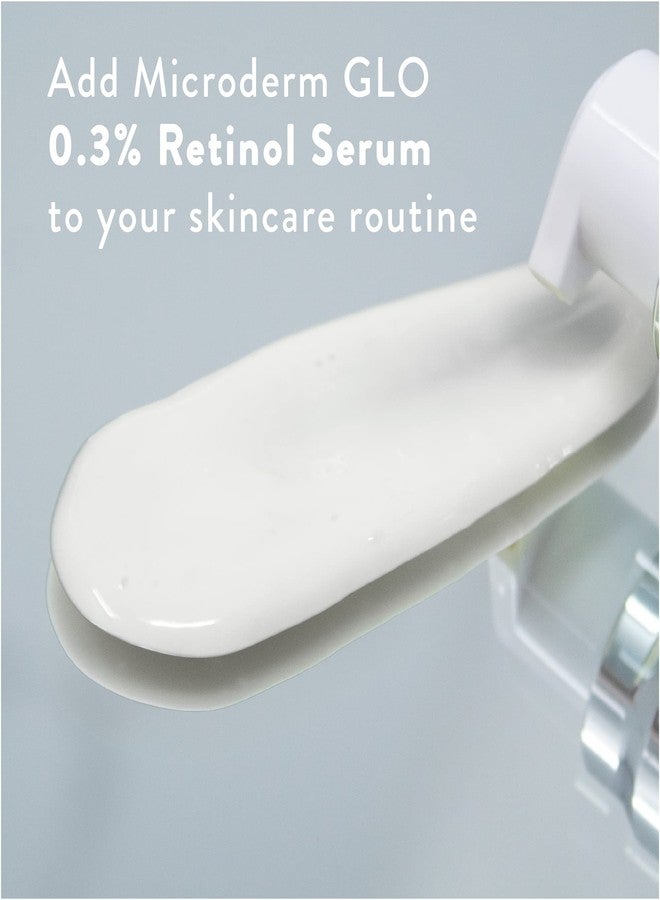 Microderm GLO - Age Defying 0.3% Retinol Serum, Anti-Aging Dark Spot Remover for Face, Fine Lines & Wrinkle Pore Minimizer, with Vitamin E & Natural Botanicals, 1 Oz Bottle - Image 5