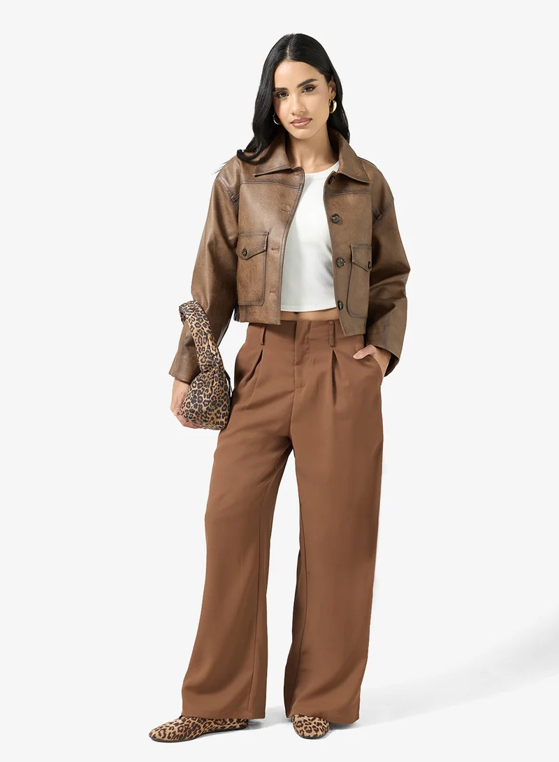 Ginger Tailored Straight Fit Pants