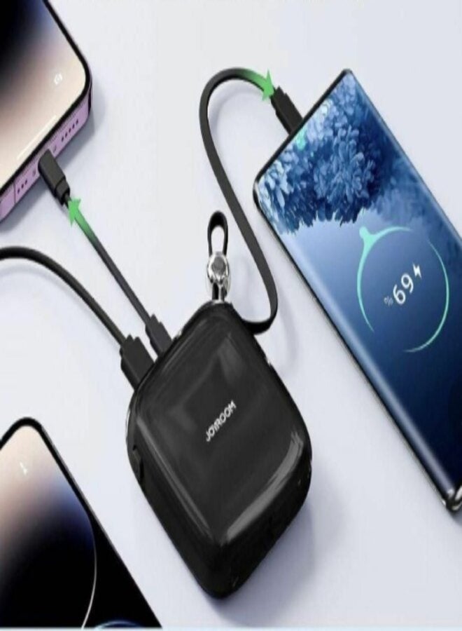 جي آر Joyroom JR-L004 12W 10000mah جيلي سيريز باور بانك من النوع C - Image 2