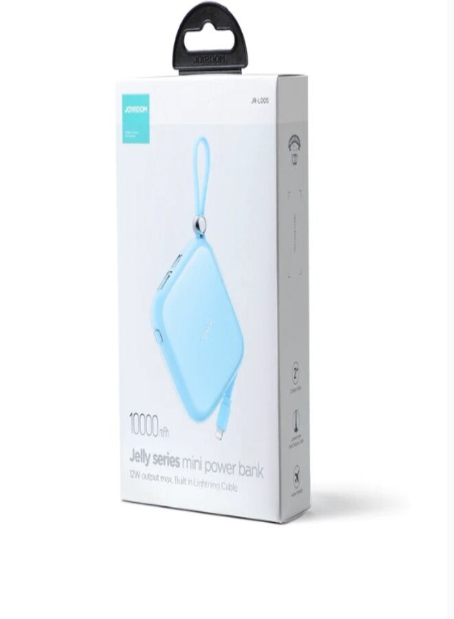 جي آر Joyroom JR-L004 12W 10000mah جيلي سيريز باور بانك من النوع C - Image 5