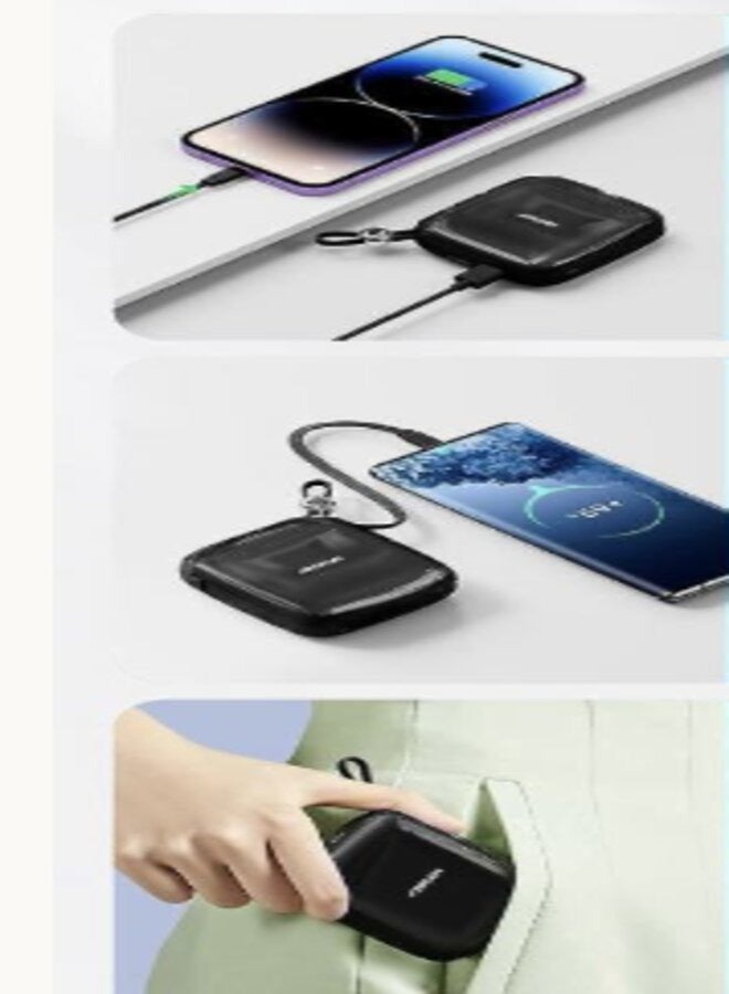 جي آر Joyroom JR-L004 12W 10000mah جيلي سيريز باور بانك من النوع C - Image 3