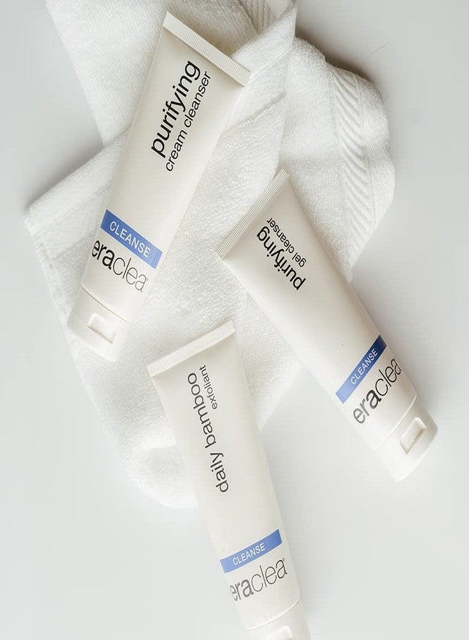 eraclea Purifying Cream Cleanser, Gentle Skin Cleanser, Facial Cleanser with Hyaluronic Acid, Hydrating Face Wash, Face Cleanser for Dry Skin (4 fl oz) - Image 3