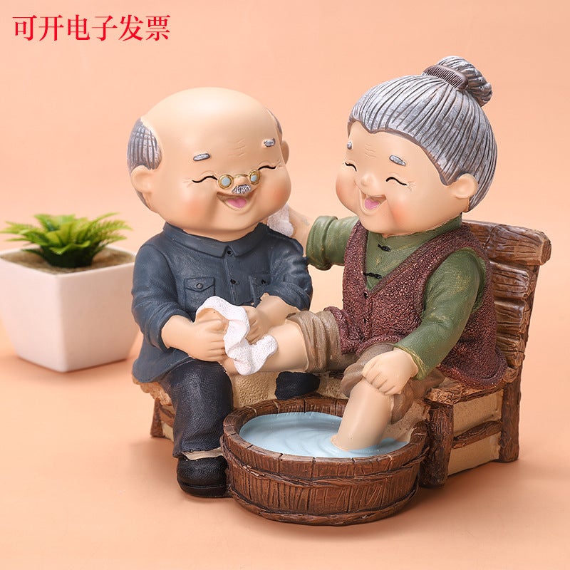 Creative Hanging Together With The Old Man And The Old Man Decoration Wedding Room Home Decoration For Husband Valentine'S Day Gift - Image 2