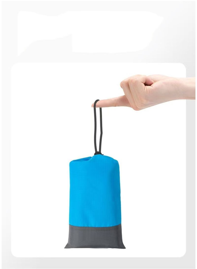 Sand free beach mat 200 × 210cm quick drying tear resistant nylon compact outdoor blanket travel camping hiking best proof picnic - Image 1