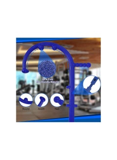 Trigger Point Massage Trigger Point Cane, Body Deep Tissue, Handheld Back, Neck, Shoulder, Leg and Feet Massager Rod, Muscle Release Tool Self Massage Hook Cane for Women & Men, Blue  - Image 3