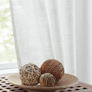 FMFUNCTEX Linen Semi Sheer Curtains for Bedroom White Curtains 72 Inch Length for Living Room Country Farmhouse Sheer Drapes Light Filtering Window Curtain Grommet Top 2 Panels - pzsku/Z7B342ADA0C0B60B00AE0Z/45/1749491209/67e948f9-e87b-40f8-914b-0c5de573ebdf