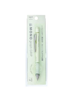 Tombow Mechanical Pencil, 0.5Mm, Mono Monograph Grip (Soft Fit Grip For Anti-Fatigue), Pale Green Dpa-152F  - Image 1