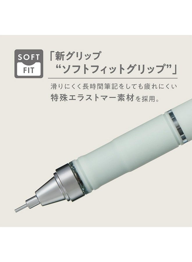 Tombow Mechanical Pencil, 0.5Mm, Mono Monograph Grip (Soft Fit Grip For Anti-Fatigue), Pale Green Dpa-152F - Image 3