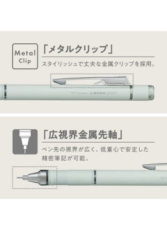 Tombow Mechanical Pencil, 0.5Mm, Mono Monograph Grip (Soft Fit Grip For Anti-Fatigue), Pale Green Dpa-152F  - Image 5