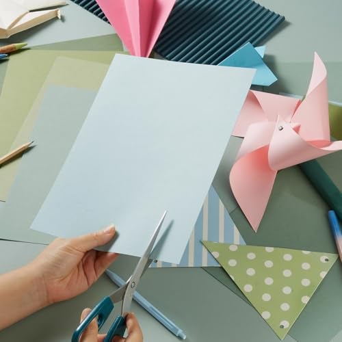 Topeen 30 Sheets 8.5x11 Color Tones Cardstock Paper 250GSM Thick Paper Cards for Birthday Party, Invitations and DIY Crafts Decoration (Sage-Green) - Image 5