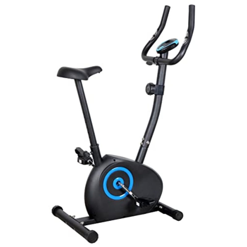 Gym bike accessory for indoor cycling, carbon fiber reinforced polymer, matte black, ultra-strong magnetic resistance up to 3kg - Image 1