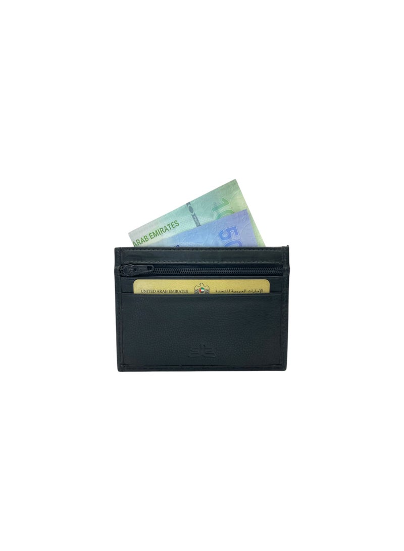 LAVERI LEATHER Slim Genuine Leather Special Credit Card Holder # 685Z - Image 1