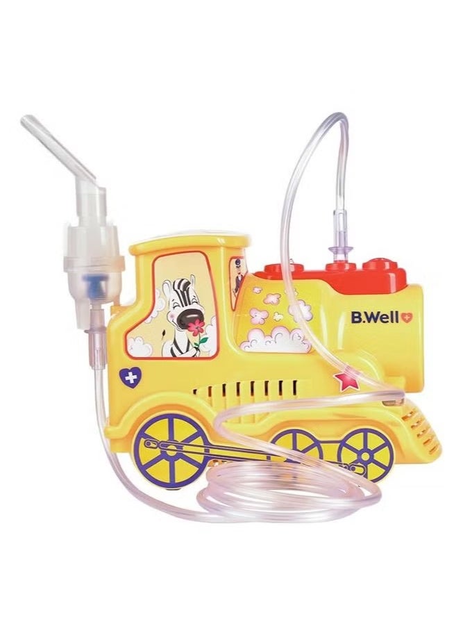 B.Well B.Well PRO-115 Toy Train Compressor Nebulizer – Fun Design for Kids  - Image 2