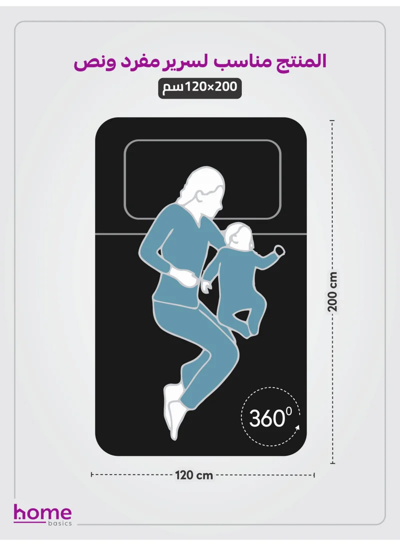 دوناتيلا ملاءة سرير مثبتة: قطعتان من ملاءة السرير الصلبة بمقاس مفرد مع طقم أغطية وسائد وملاءة سرير ناعمة حريرية مقاس 30 سم من الألياف الدقيقة الممشطة بعمق إضافي،