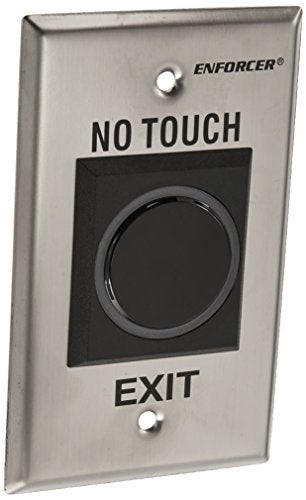 Seco-Larm SD-927PKC-NEQ Enforcer "No Touch" RTE IR Sensor Plate, Single-gang IR Technology Motion Sensor, Stainless Steel Finish - Image 3