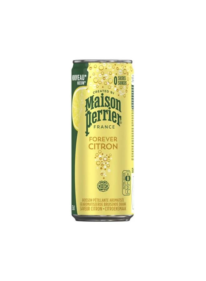 ميزون بيرييه مياه فور إيفر فوارة بنكهة الليمون والسيترون - 330 مل