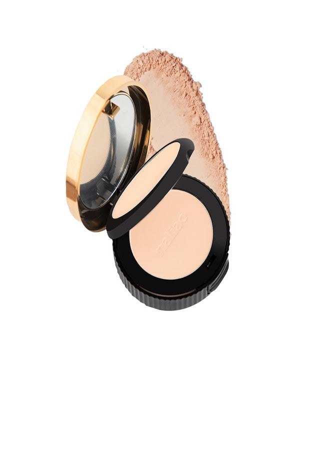 Maliao Whitening Compact Powder | Prime & Fine Makeup Effect | Long-Lasting Oil Control | Smooth Finish | Lightweight Formula | Ideal for All Skin Types | Natural Beige, 20g - Image 2