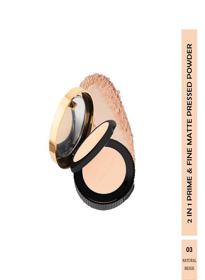 Maliao Whitening Compact Powder | Prime & Fine Makeup Effect | Long-Lasting Oil Control | Smooth Finish | Lightweight Formula | Ideal for All Skin Types | Natural Beige, 20g - Image 3