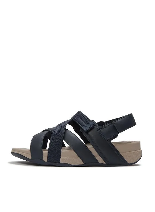 فيت فلوب ADONIS MENS ADJ. LEATHER/WEBBING B/STRAP SANDALS
