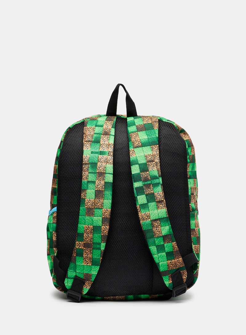CUBS Boys Minecraft Sequin Backpack  - Image 2