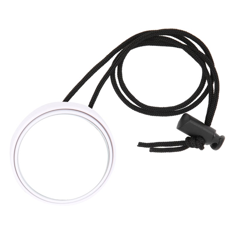 Diving Rearview Mirror 360 Degree Adjustable Rearview Mirror with Lanyard Diving AccessoryWhite - Image 5