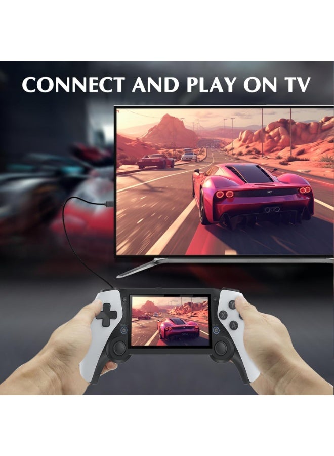 جايم جهاز ألعاب محمول M25 بتصميم كلاسيكي - جهاز ألعاب ثلاثي الأبعاد بشاشة IPS مقاس 4.3 بوصة، بطارية 3000 مللي أمبير/ساعة، سعة تخزين 64 جيجابايت، أكثر من 20,000 لعبة مثبتة مسبقًا، يدعم الاتصال بالتلفزيون (M25 64G) - Image 5