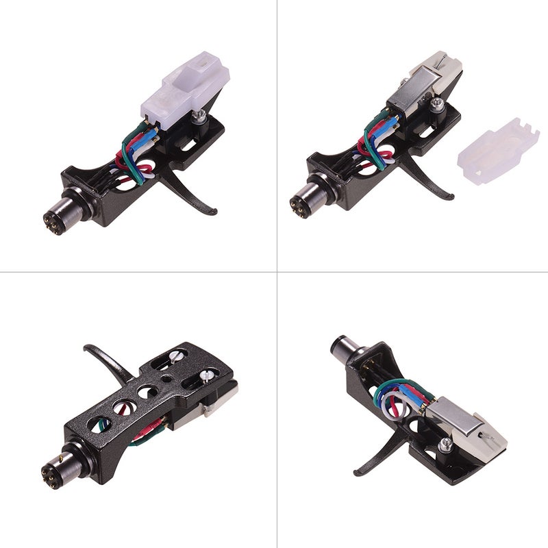 مجموعة رأس القرص الدوار العالمية LP Recorder Turntable Headshell Cartridge Kit للقرص الدوار LP120-USB/ LP240-USB/ LP1240-USB - Image 2