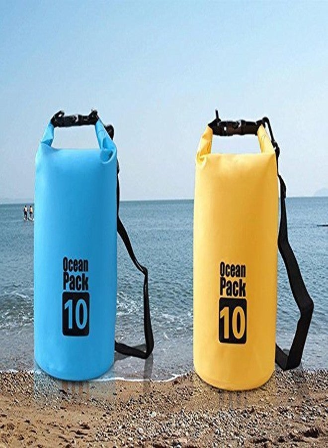 MSA 10 Liter Waterproof Ocean Pack Bag Swimming Camping Hiking Dry Bag || 10 Liter Ocean Pack - Image 3