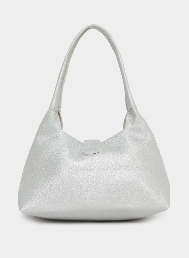 Styli Studded Shoulder Bag with Buckle Detail - Image 3