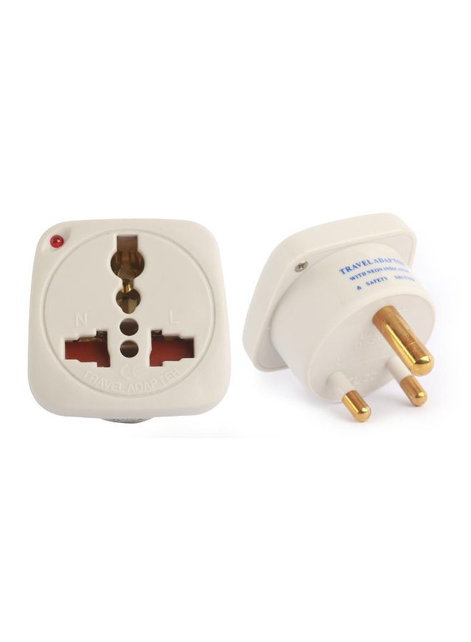Terminator Terminator TL‑20 – 5 A Travel Adapter (2‑Pin to Universal)  - Image 1