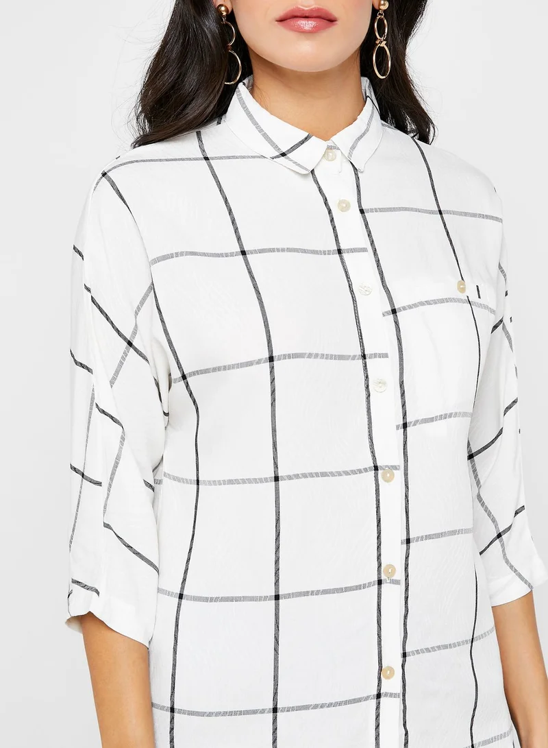 Ginger Checked Shirt