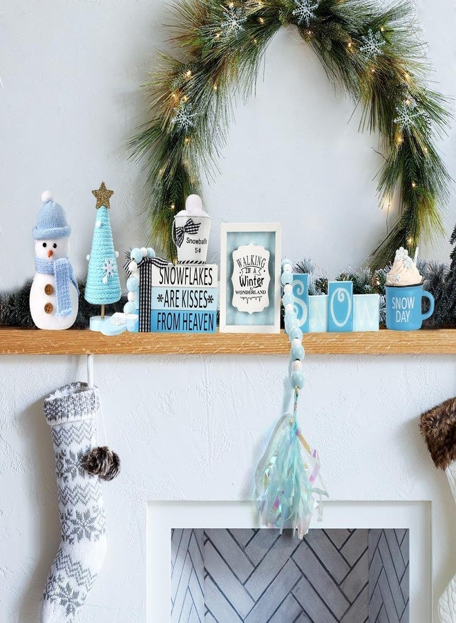 SYNCVIBE Winter Tiered Tray Decor Decoration Set (SYNC-5065) - Image 5