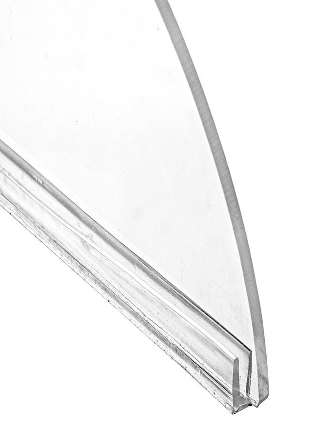 Eorbow 4 Pack Bathtub Splash Guard, Removable Shower Water Guard Kit, Acrylic Waterproof Self-Adhesive Bath Tub Corner Guard to Prevent Water from Splashing Out, Bathtub Accessories - Image 4