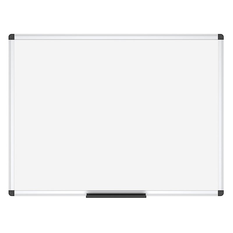 VIZ-PRO Magnetic Dry Erase Board, 48 X 24 Inches, Silver Aluminium Frame - Image 2