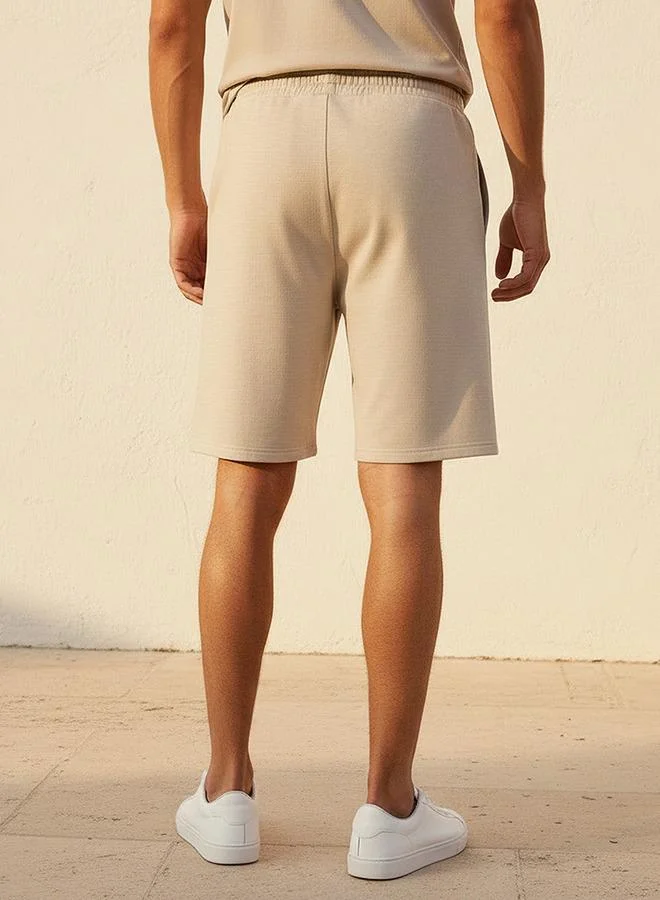 Kappa  Kappa Men Logo Embroidered Shorts for Men | Best Price UAE