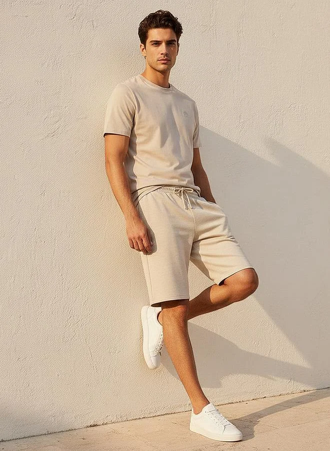 Kappa  Kappa Men Logo Embroidered Shorts for Men | Best Price UAE