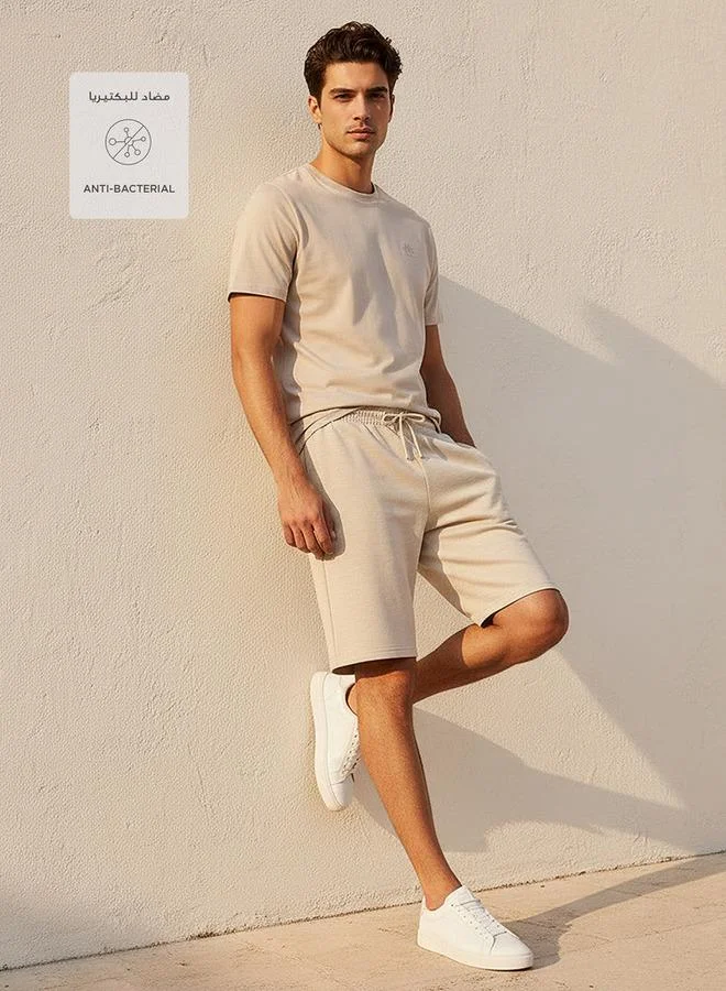 Kappa  Kappa Men Logo Embroidered Shorts for Men | Best Price UAE
