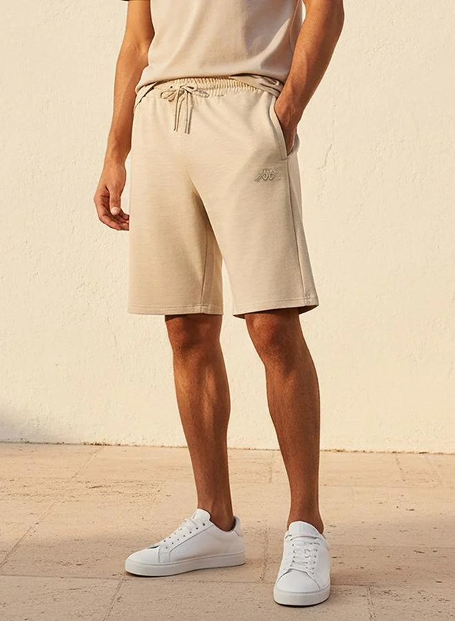 Kappa Kappa Men Logo Embroidered Shorts