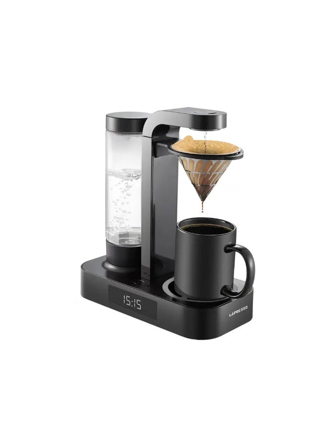 ليبرسو نظام تحضير القهوة بالتنقيط Lepresso Brew Time مع أوضاع تحضير متعددة - أسود - Image 2