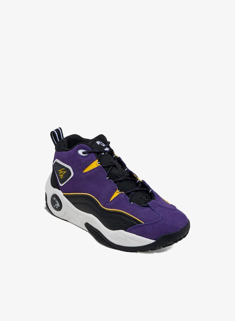 Shaq PURPLE Boys Lace-Up Basketball School Shoes for Men | Best Price UAE