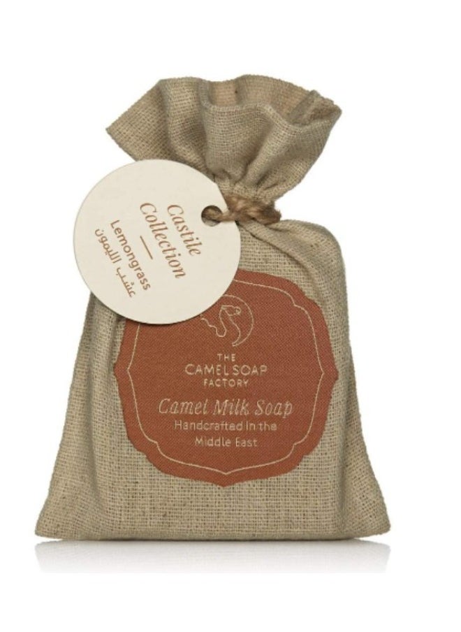 The Camel Soap Factory Lemongrass Castile Soap Bar 95g  - Image 5