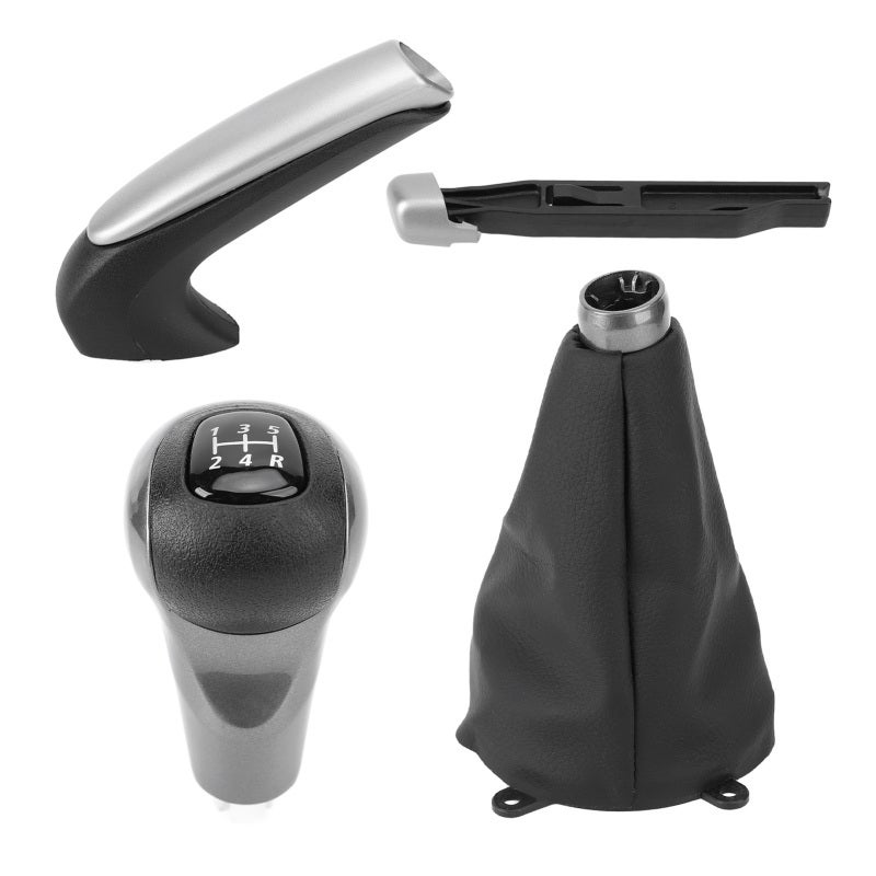 Manual Gear Shift Knob Set 54102-SNA-A01 54102-SNA-A02 - Stylish Appearance Parking Brake Handle Grip Knob Set for Enhanced Comfort - Image 1