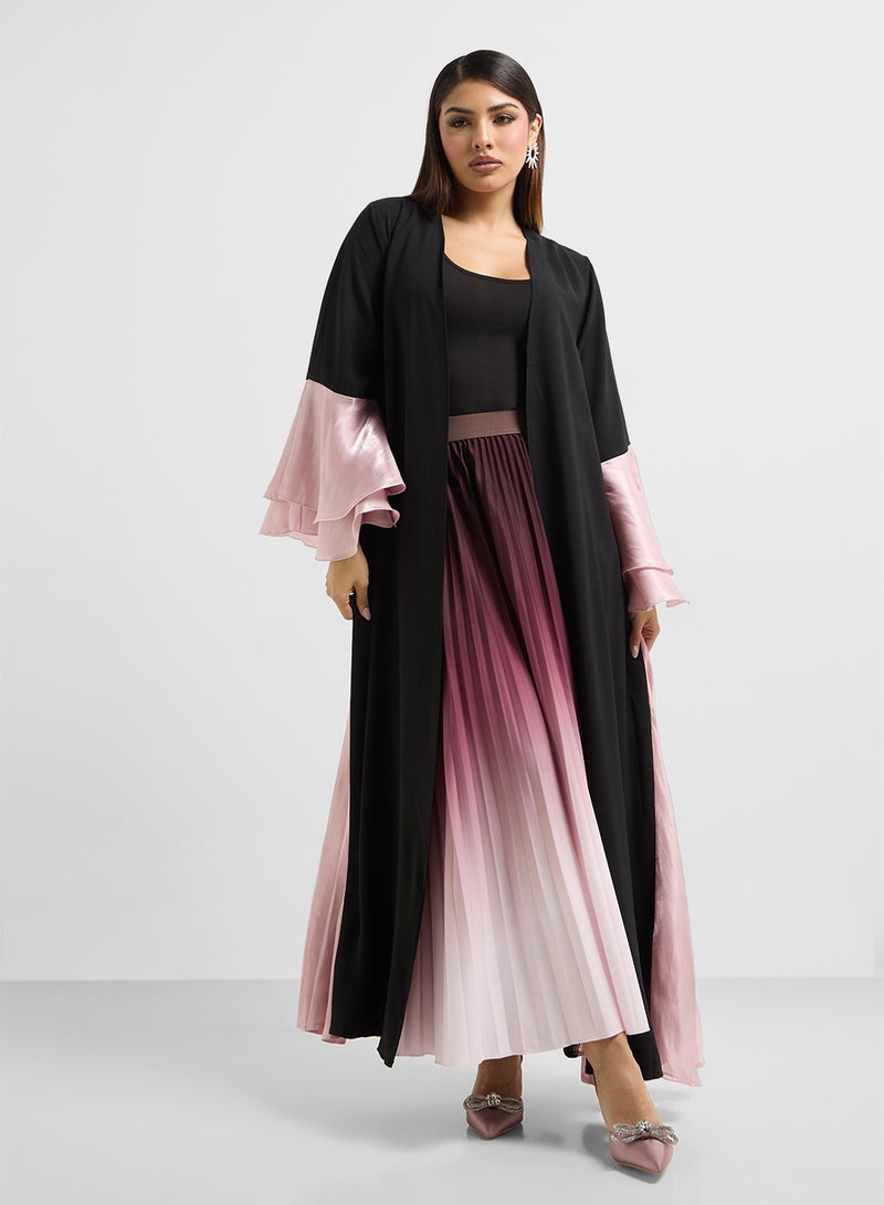 Khizana Pleated Ombre Skirt  - Image 1