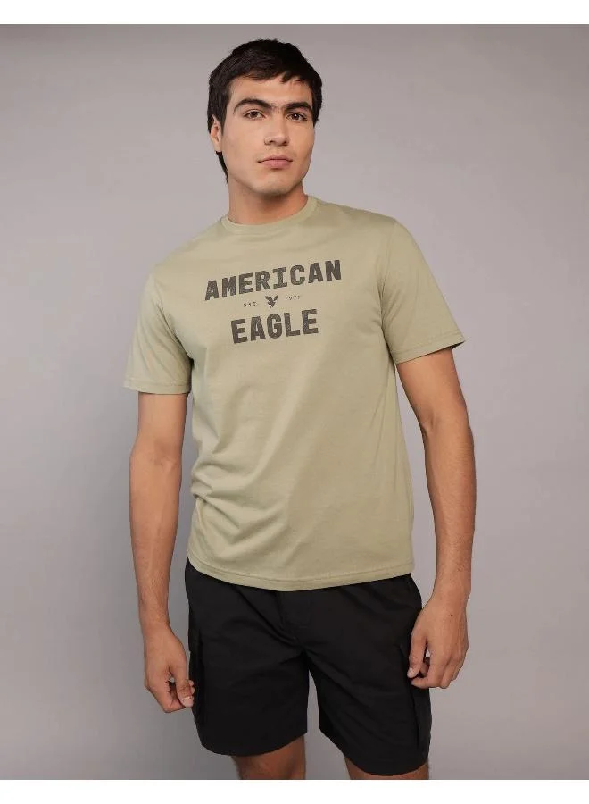 American Eagle AE Logo Graphic T-Shirt