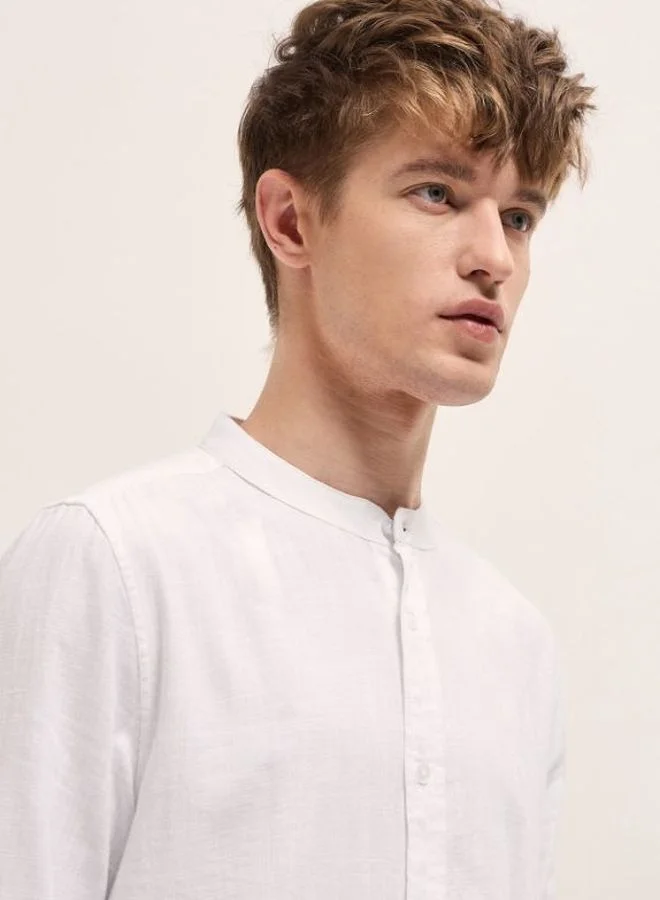 THE BEAR HOUSE Men's Shirt for Casual and Formal Wear | Classic Button-Down Style for Office, Daily Use, Travel, Events & All-Season Outfits | Versatile & Stylish Wardrobe Essential for Every Occasion
