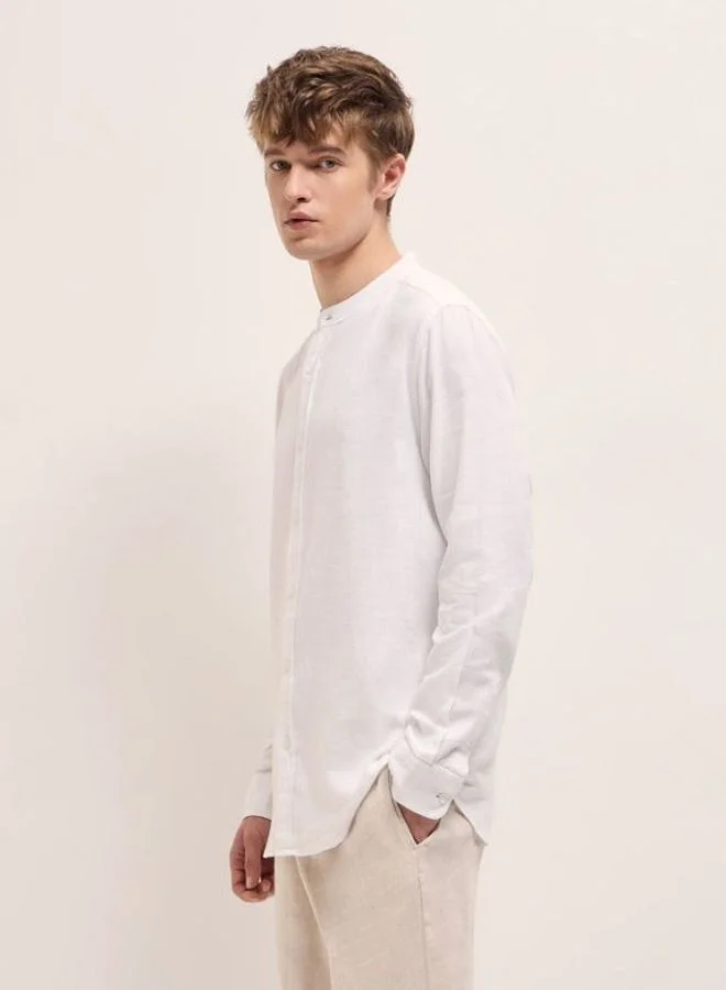 THE BEAR HOUSE Men's Shirt for Casual and Formal Wear | Classic Button-Down Style for Office, Daily Use, Travel, Events & All-Season Outfits | Versatile & Stylish Wardrobe Essential for Every Occasion